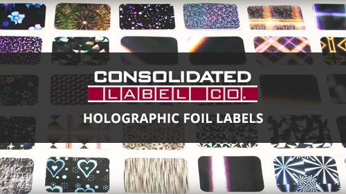 Holographic foil video