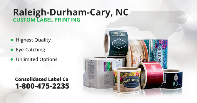Raleigh-Durham-Cary Custom Label Printing