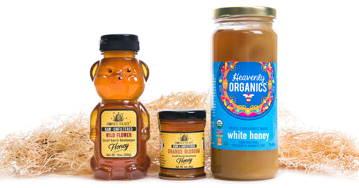 Custom Honey Jar Labels, Honey Label Printing