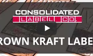 Brown kraft labels