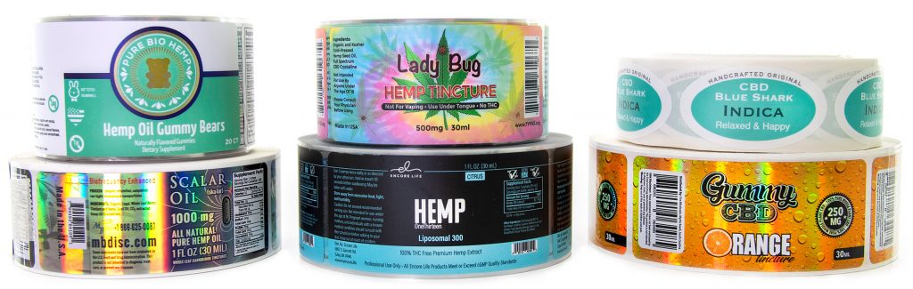 Cannabis labels