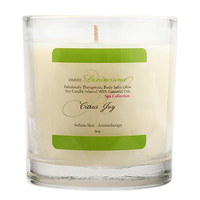 Candle Jar Label Sample