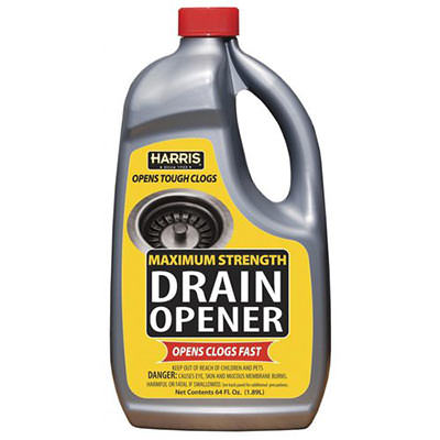 Drain Opener Jug Label