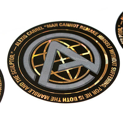 Holographic Logo Sticker