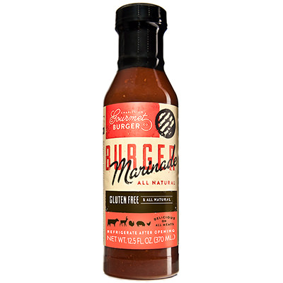 Marinade Bottle Label