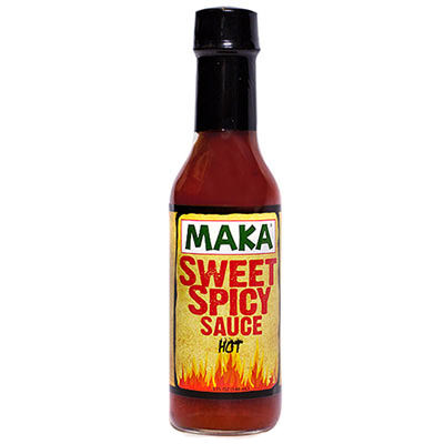 Sweet Spicy Hot Sauce Label