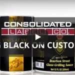 Printing black on custom labels video