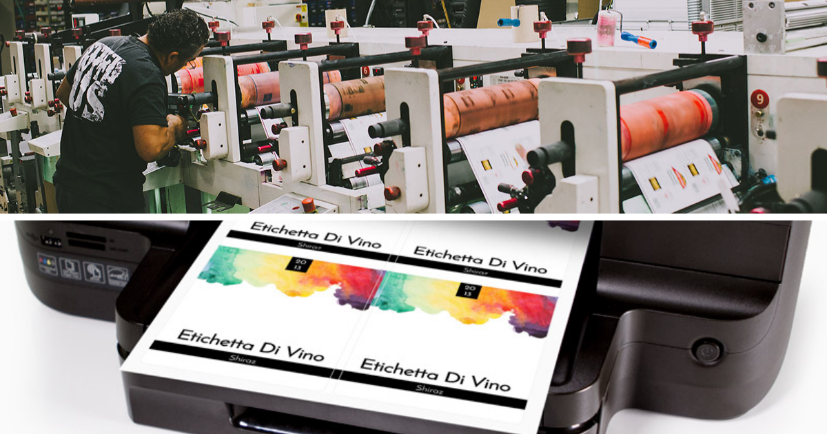 label printing companies