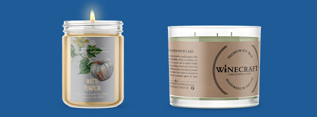 Custom Candle Labels — HolSem Living