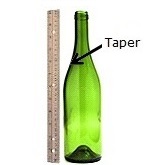 taper bottle test for labels