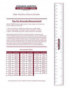 Print this handy reference tool to help you measure in a pinch!